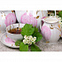 Чашка чайная с блюдцем 275 мл Белый лебедь Весенний