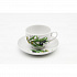 Чашка чайная с блюдцем 275 мл Гранатовый Оливки