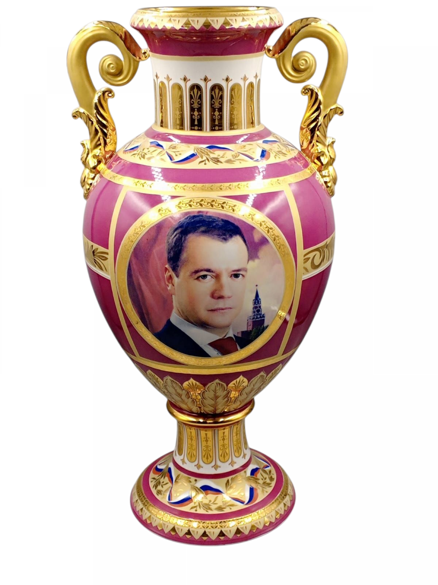 Ваза Герб РФ Большая