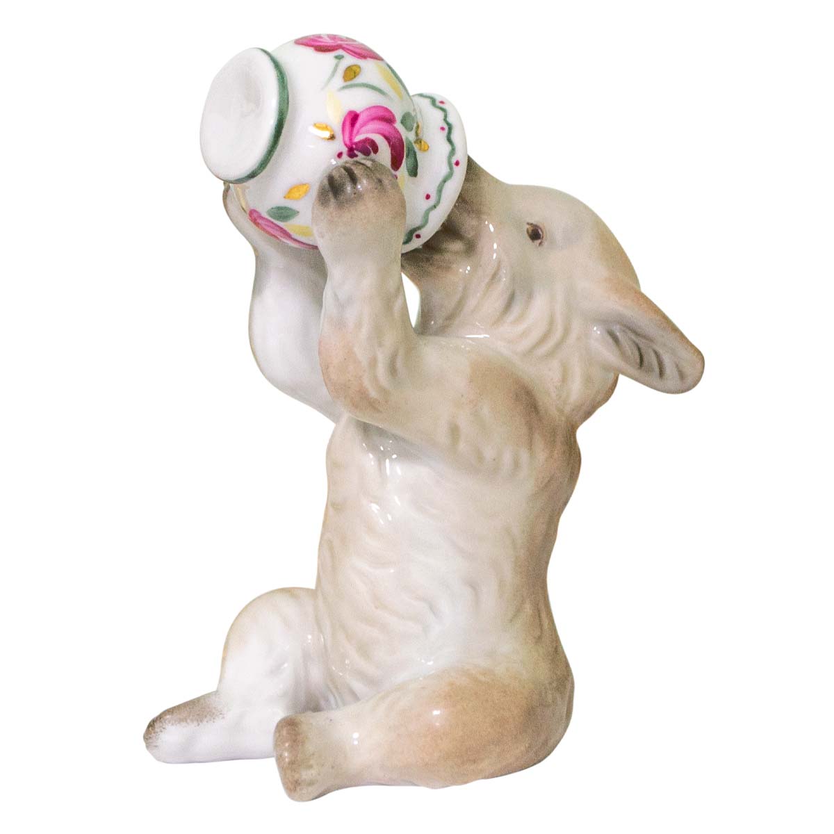 Скульптура "Медвежонок с горшочком" автор Сотников А.Г.