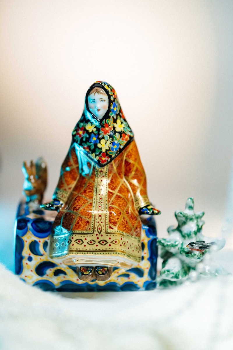 Скульптура"Морозко" авт.Богданова О.М.рос.Коришева Е.С.																														