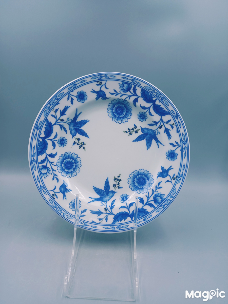   Набор тарелок 4 предм.диам 240 мм Гладкий край Бузина