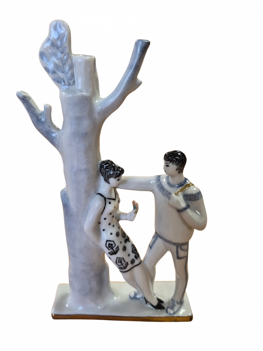 Скульптура "Подмосковные вечера" автор Бржезицкая А.Д.рос.Безенкова М.Л