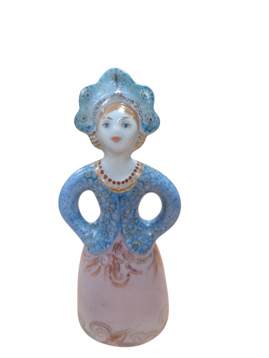 Скульптура"Матрешка-невеста" авт.рос.Коришева М.В.