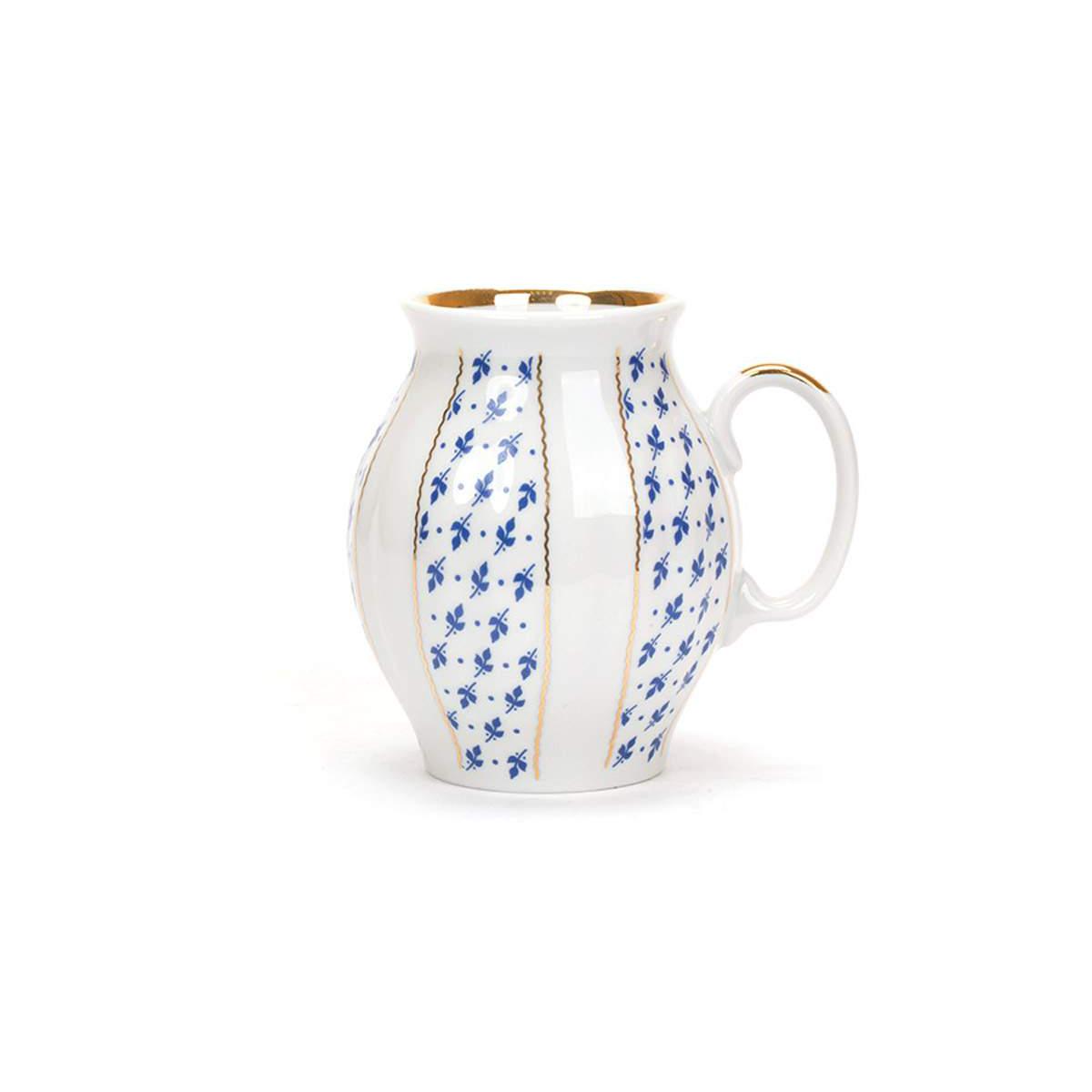 Сервиз чайный 21 предм. Белый лебедь Ситец