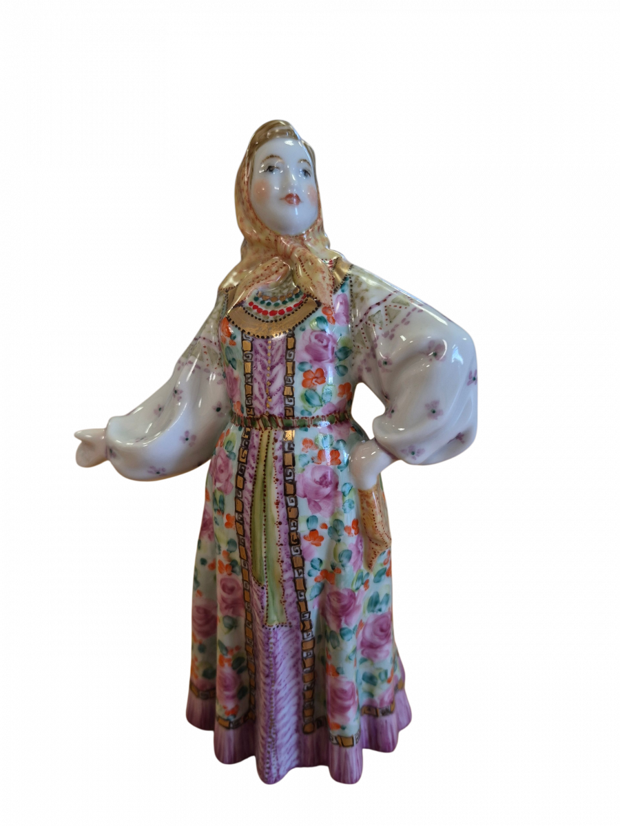 Скульптура"Маша" авт.Бржезицкая А.Д.рос.Яснецова М.В