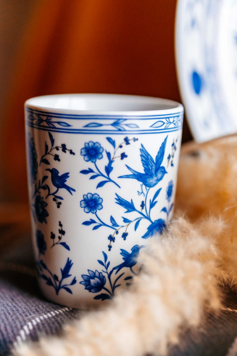 Кружка 350 мл Конус Бузина																														