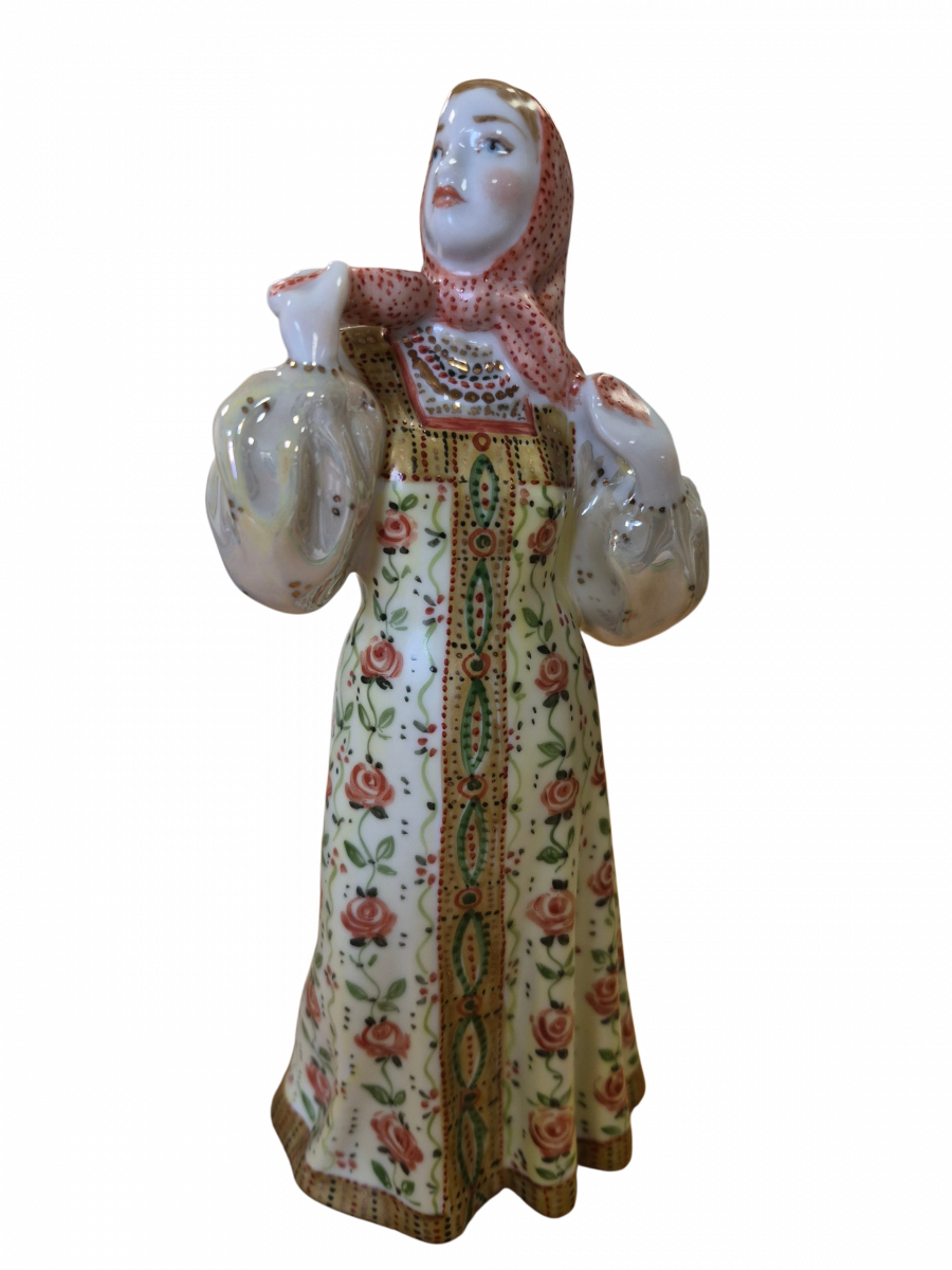 Скульптура"Даша" авт.Бржезицкая А.Д.рос.Полякова С.Ю.