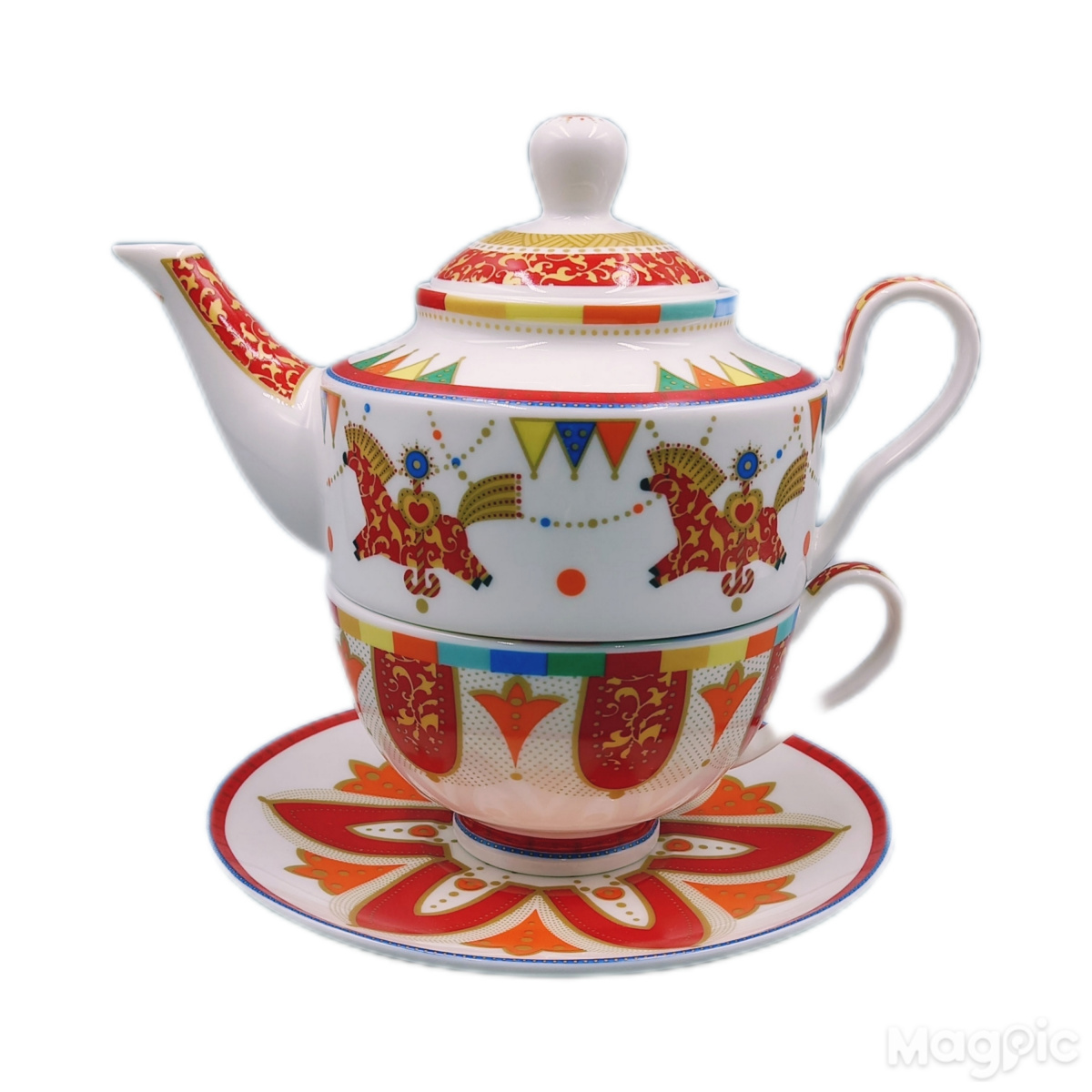 Набор подарочный 3 шт.Эгоист Чайная карусель