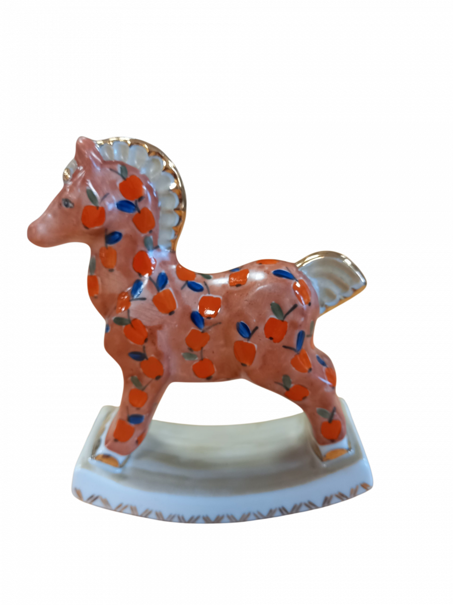 Скульптура"Лошадка-качалка" авт.рос.Шапкина И.А