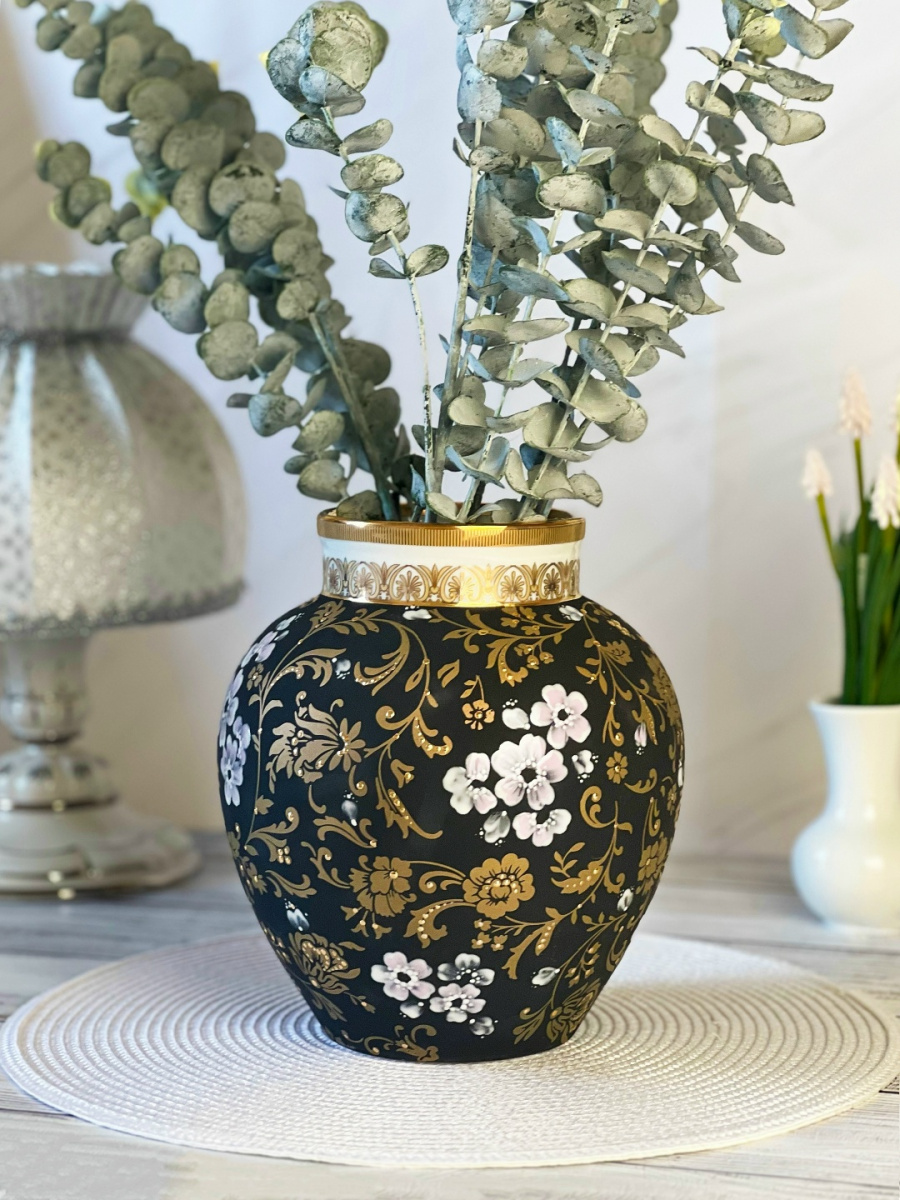 Ваза Купеческий Ночная симфония рос.Садова Н.И.