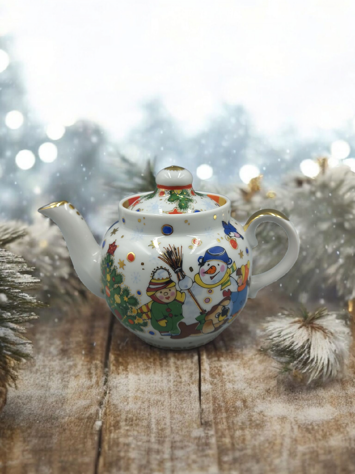 Чайник заварной Зима авт.рос. Ширина В.В.