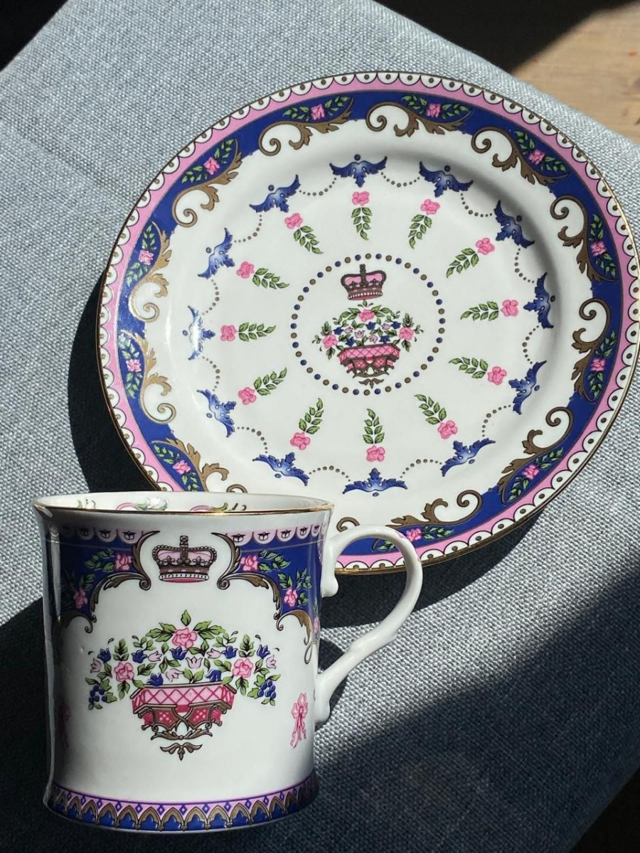 Чашка чайная с блюдцем 220 мл Николаевский Николаевский