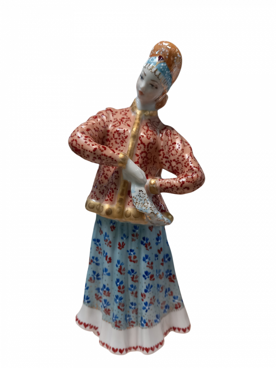 Скульптура"Лебедушка"  автБржезицкая А.Д. рос..Коришева О.П.