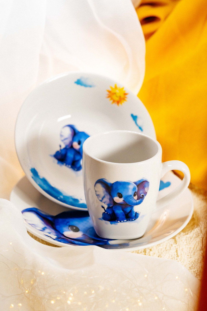 Набор посуды 3 предм.Слоник И.У