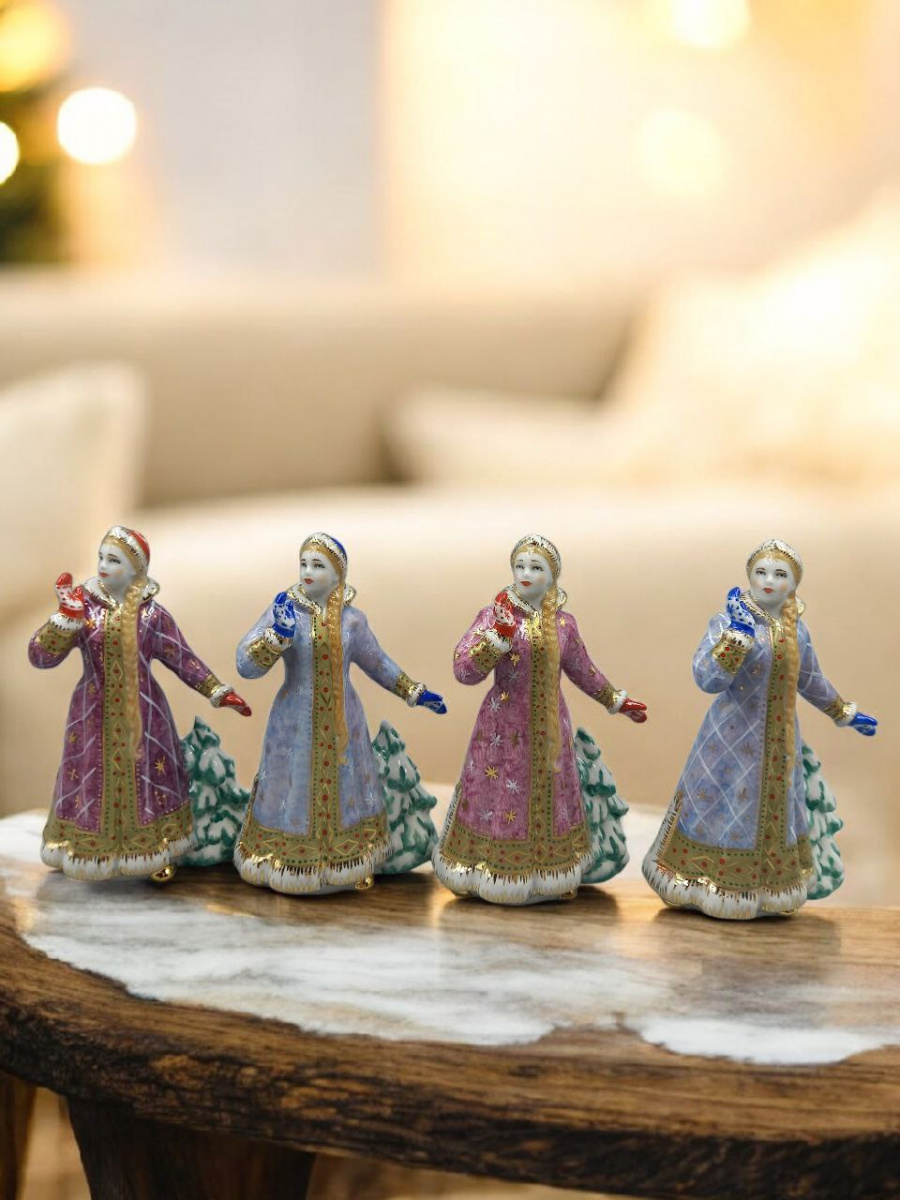 Скульптура"Снегурочка" авт.Малышева Н.А.рос.Коришевой Е.С.