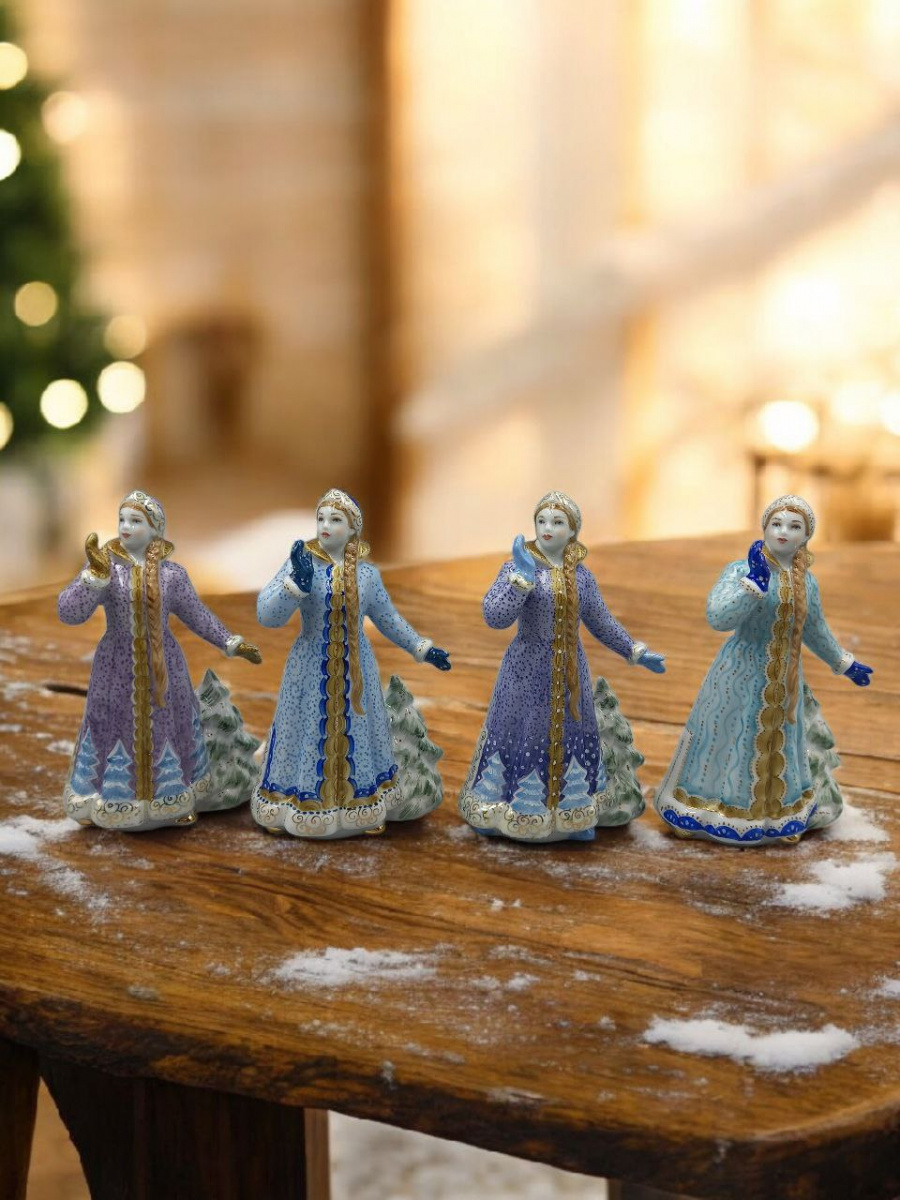 Скульптура"Снегурочка" авт.Малышева Н.А.рос.Полякова С.Ю.