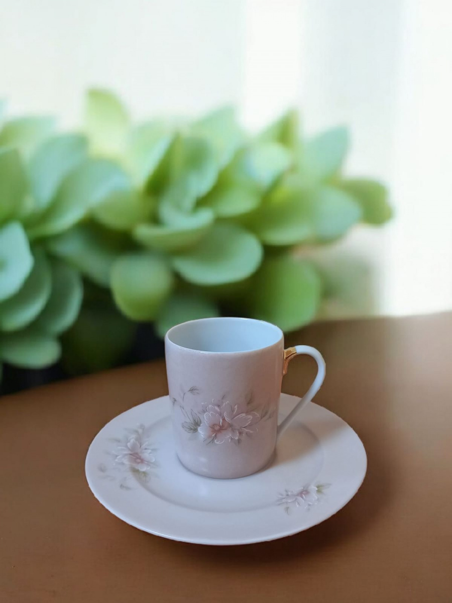 Чашка кофейная с блюдцем 110 мл Европейский авт.рос.Григорьева Д.В.