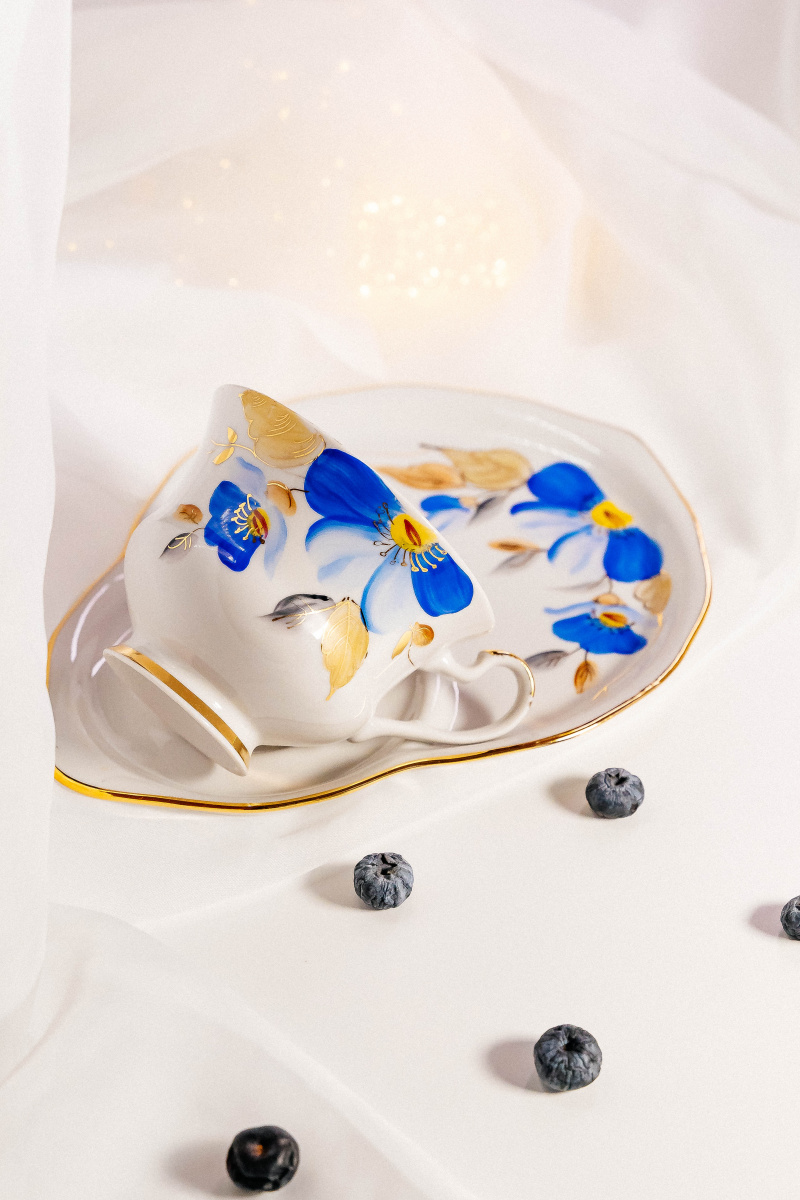 Набор подарочный 2 шт. Весенний Синий цветок