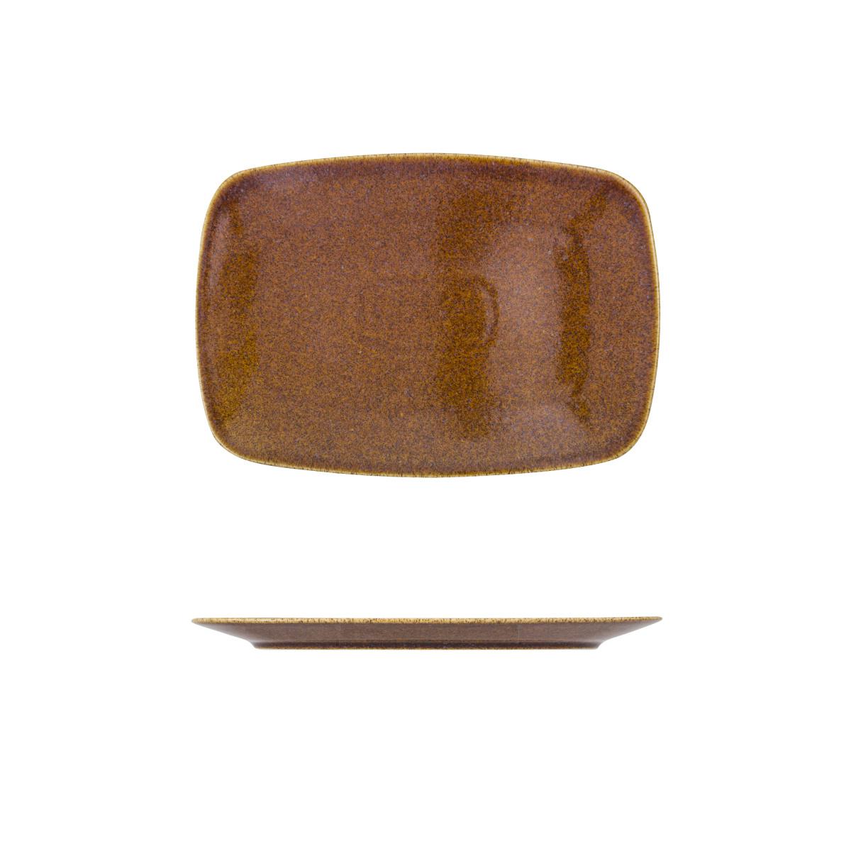 Блюдо прямоугольное Дижон 270 мм (Керамика)