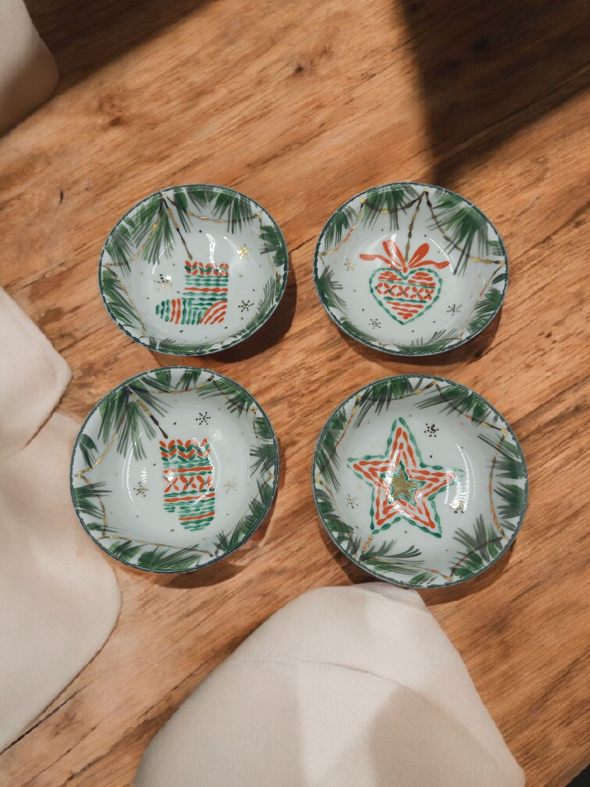 Блюдце для варенья С Новым годом! авт.рос.Шапкина И.А.