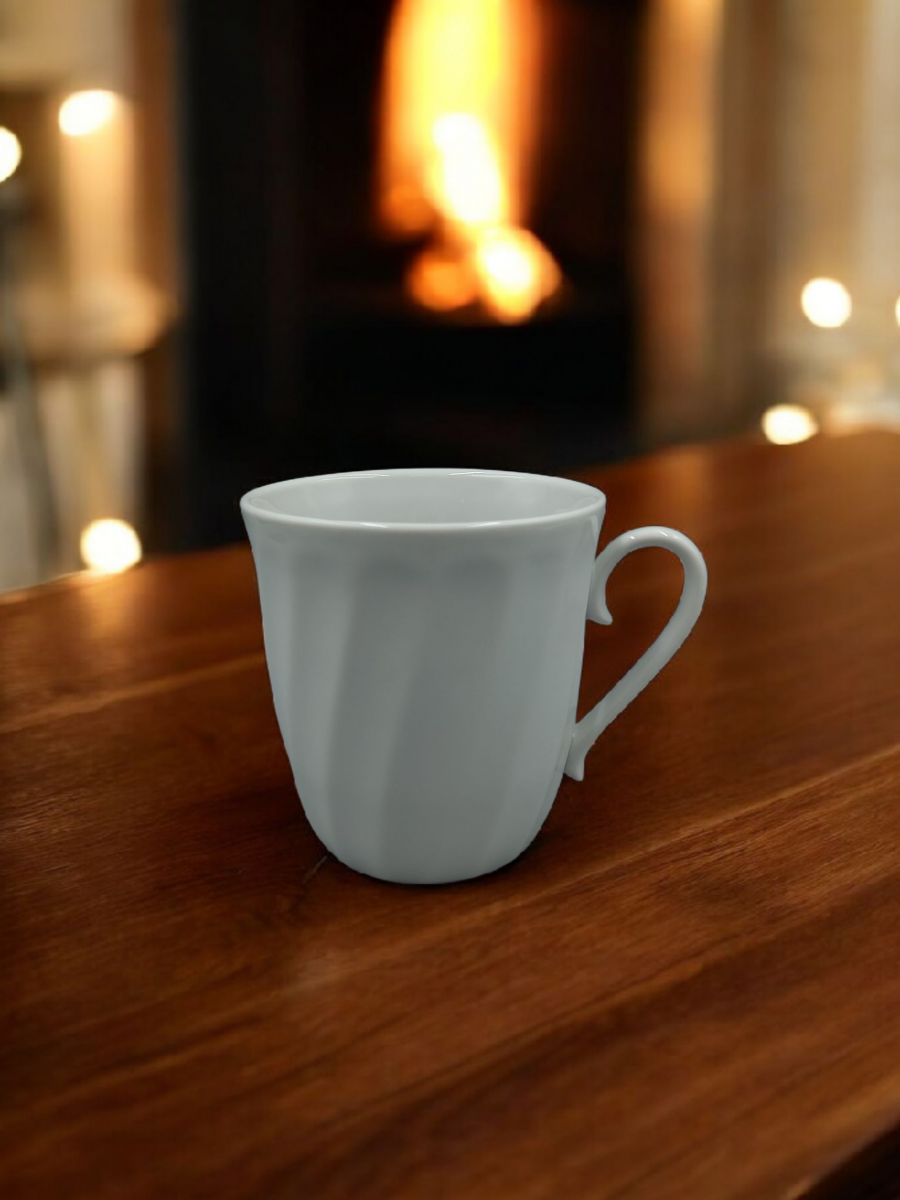 Набор 6 предм. Кружка 350 мл Витая Белая