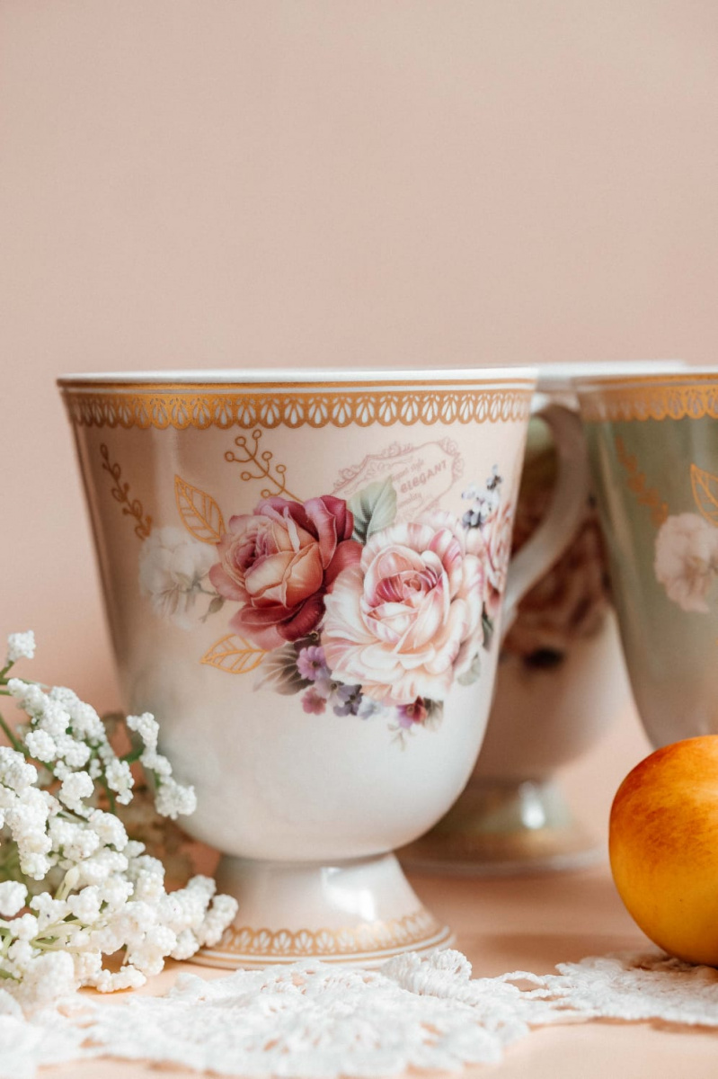 Бокал 600 мл Классический Донна Роза Пудровый