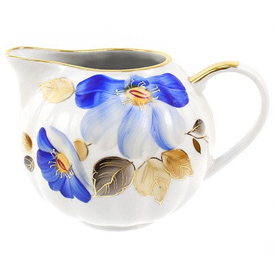 Сервиз чайный 15 предм. Тюльпан Синий цветок