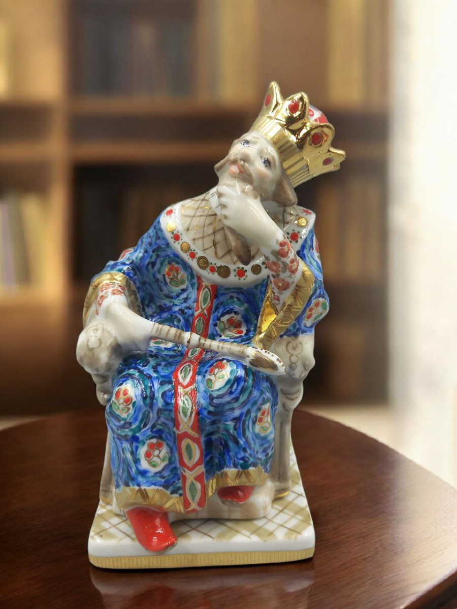 Скульптура"Царь" авт.рос.Шапкина И.А.