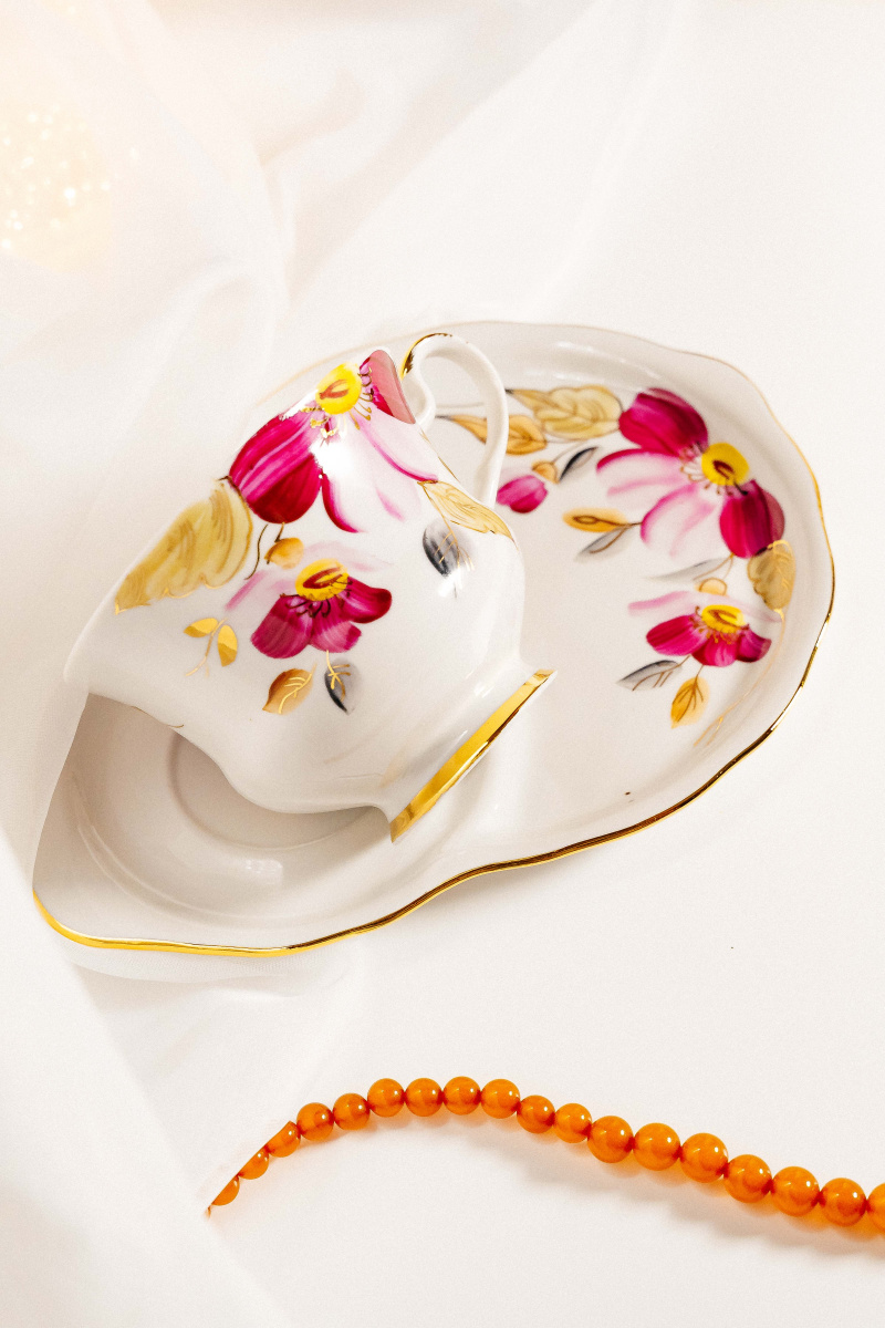 Набор подарочный 2 шт. Весенний Пурпуровый цветок