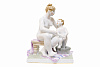 Скульптура "Купание малыша" автор Гатилова Е.И.