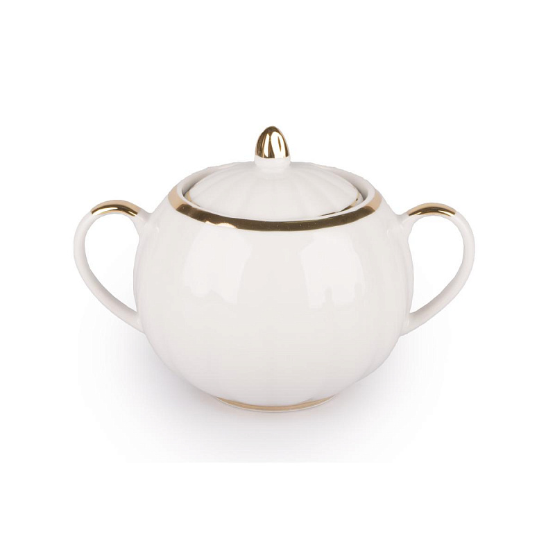 Сервиз чайный 15 предм. Тюльпан Московский  с лентой