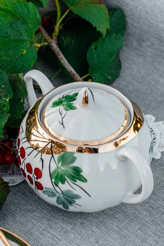 Сервиз чайный 15 предм. Тюльпан Калинка