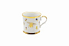 Чашка чайная с блюдцем 220 мл Николаевский Пчела весенняя ( в подарочной упаковке)