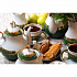 Сервиз чайно-кофейный 29 предм. Аппетитный Зеленый борт (Царский)