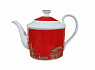 Набор чайный Тет-А-Тет 5 предм. Московское чаепитие ( чайник 750мл, чашка 200мл, блюдце 160мм) 2 сорт