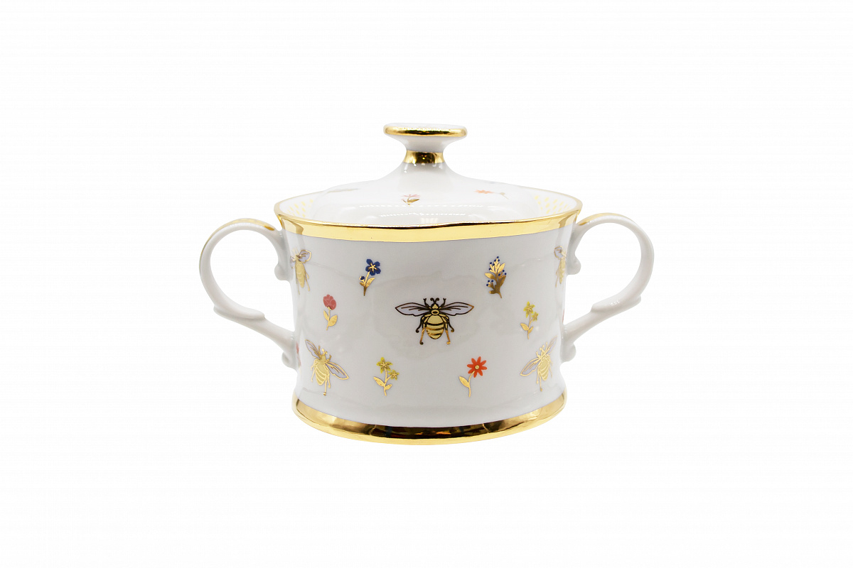 Сервиз чайный 15 предм.Николаевский Пчела весенняя