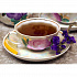 Чашка чайная с блюдцем 220 мл Тюльпан Свадебный