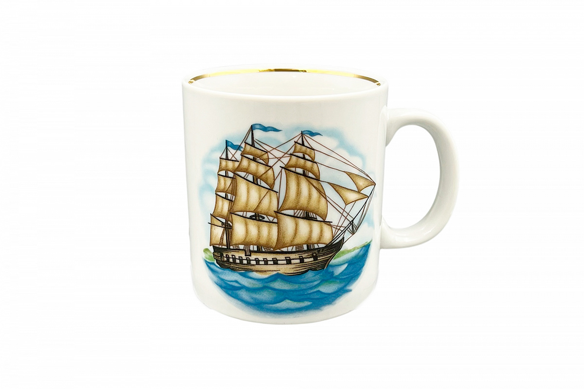 Кружка 300 мл Европейский Морской																														