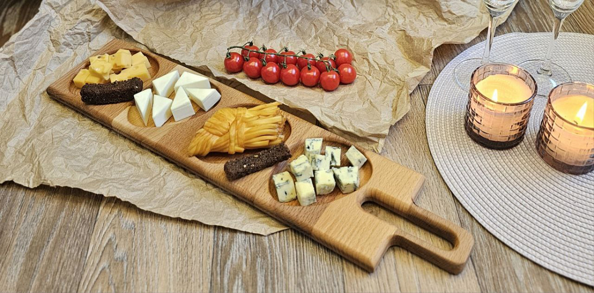 Доска для сыра 435*120 мм Бук