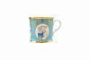 Чашка чайная с блюдцем 220 мл Николаевский Козлик с бантиком ( в подарочной упаковке)