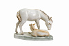 Скульптура "Материнство" ( лошадь с жеребенком) автор Гатилова Е.И.